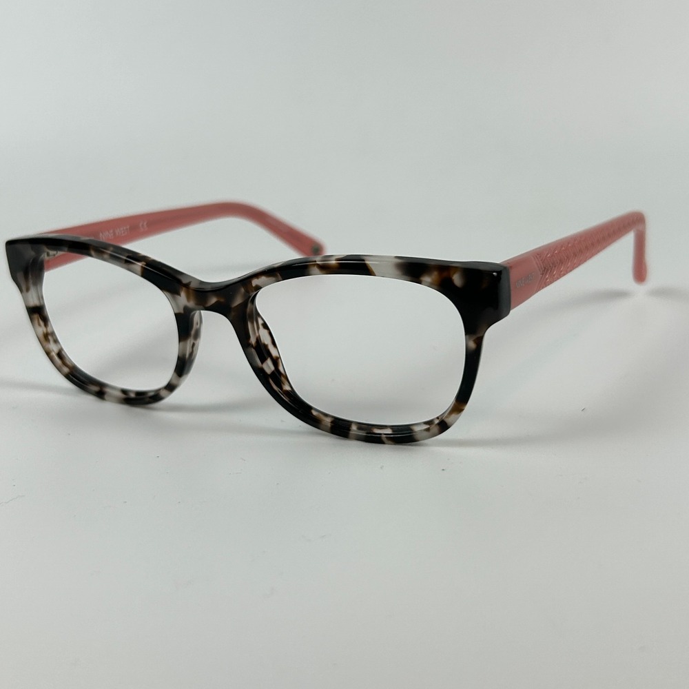 Nine West NW5112 291 Womens Eyeglasses Frame Pink Tortoise Full Rim 50-18-135 mm